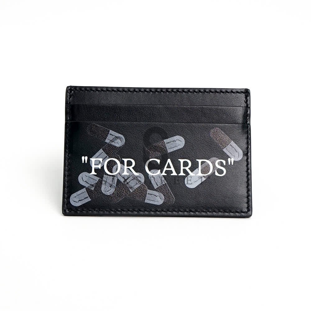 OFF WHITE Cardholder Quote Bookish X-Ray