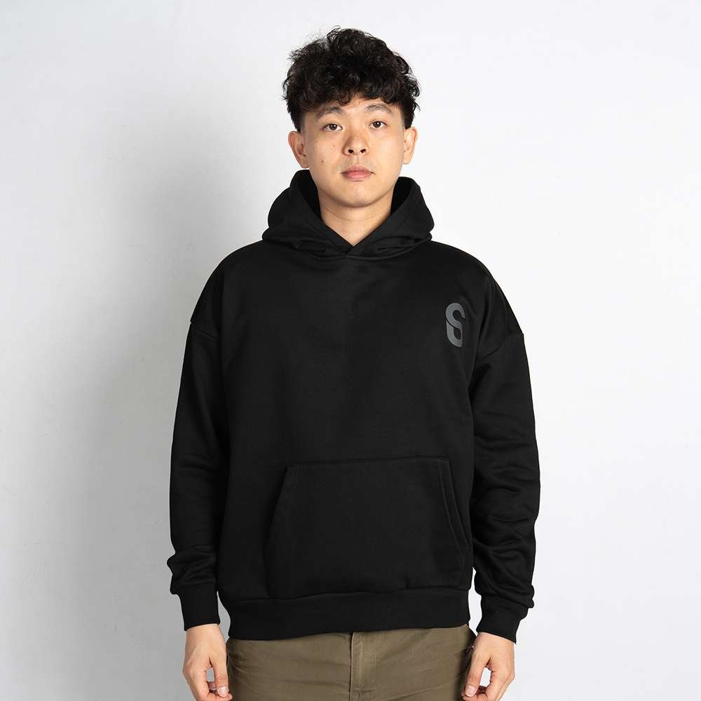 SIXSTREET Hoodie Sixchain Reflective Black