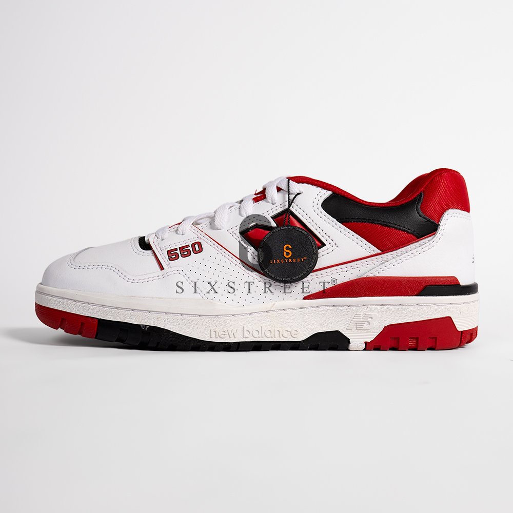 NEW BALANCE 550 White Red Black BB550SE1