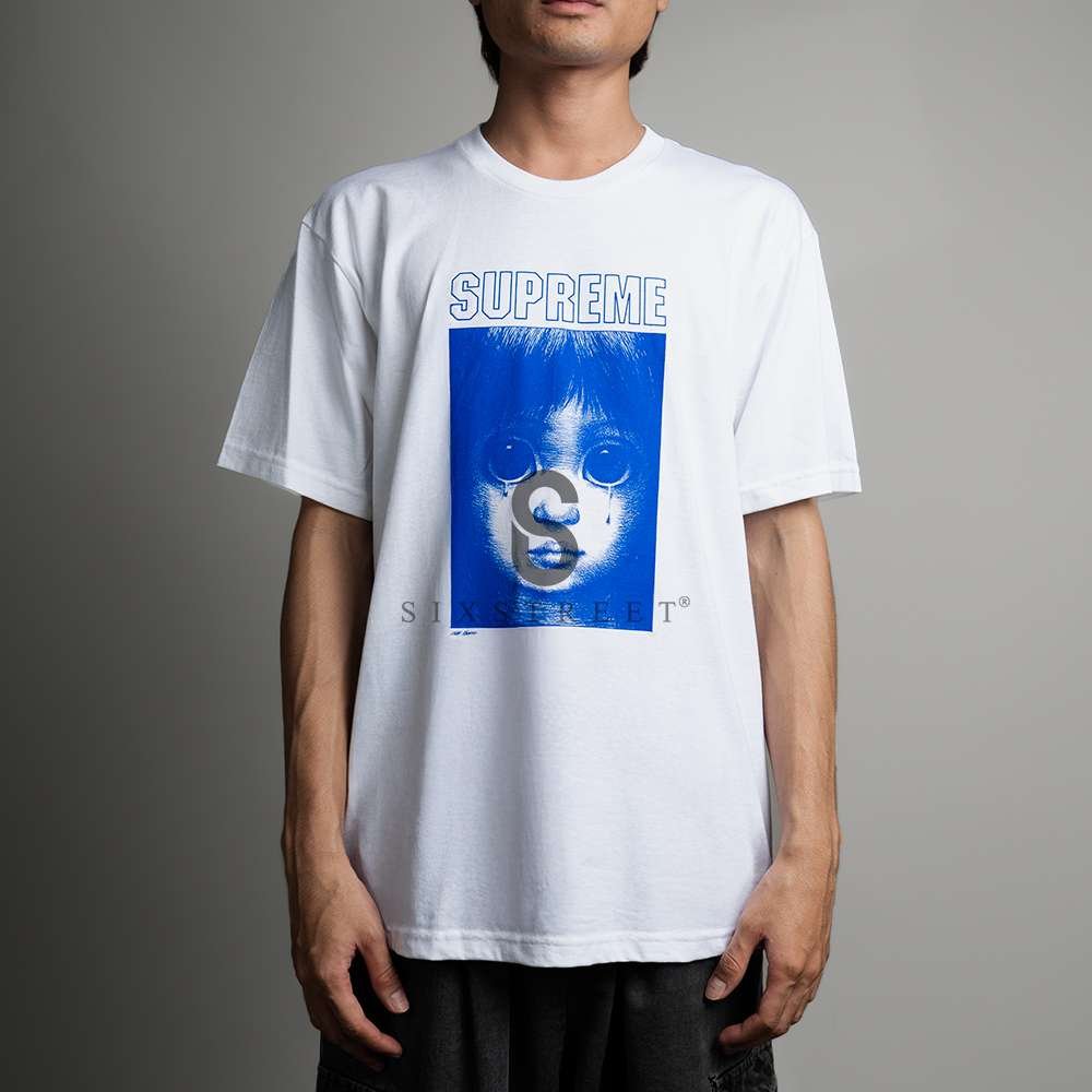 SUPREME Tee Margaret Keane Teardrop White