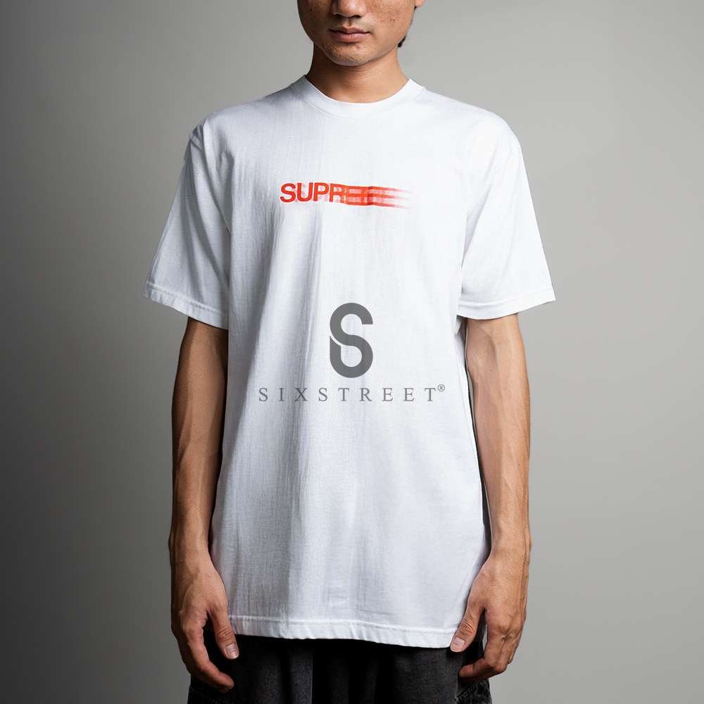 SUPREME Tee Motion White