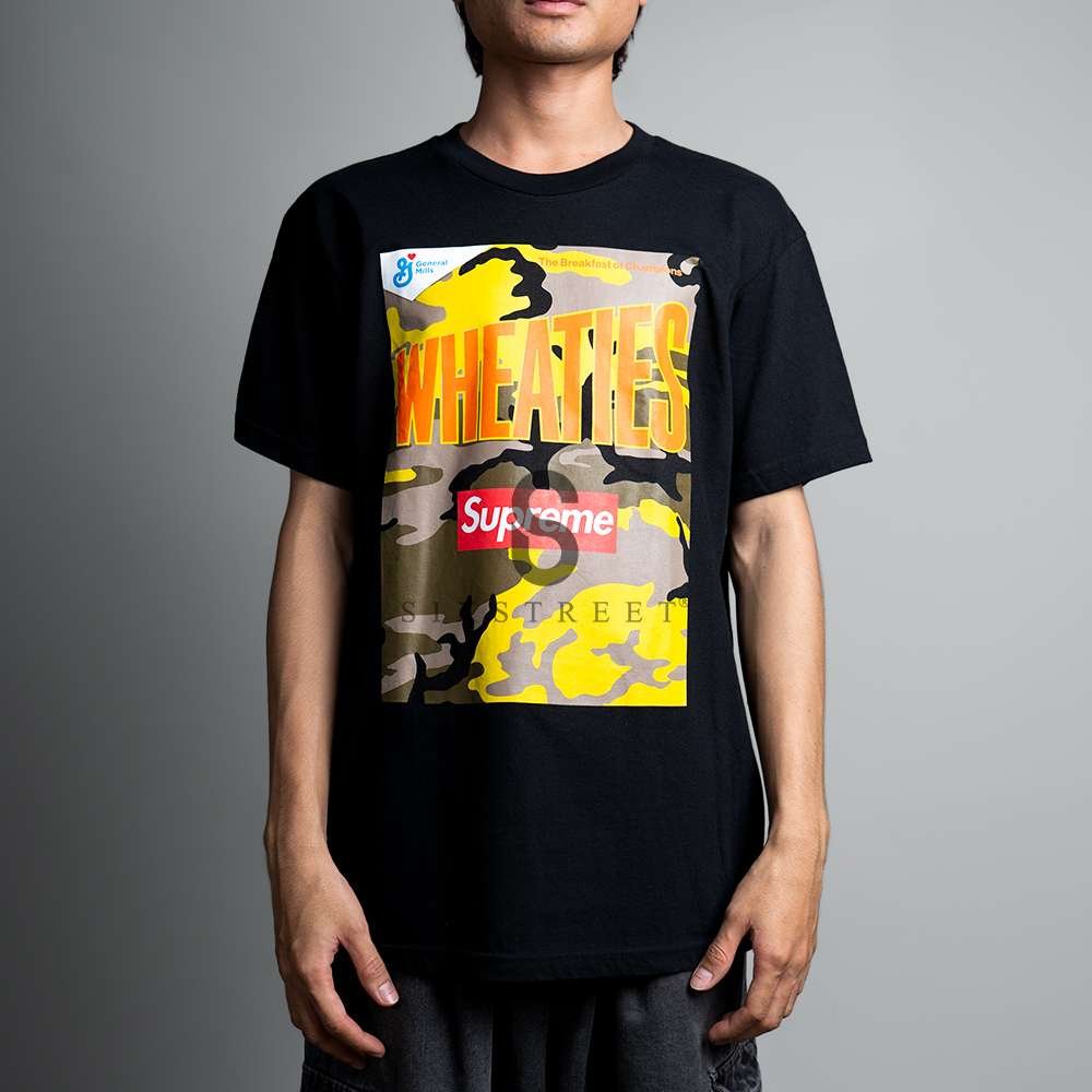 SUPREME Tee Whaties Black