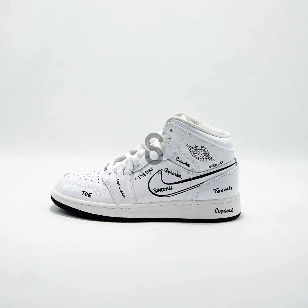 JORDAN 1 Mid Schematic GS DQ1864100