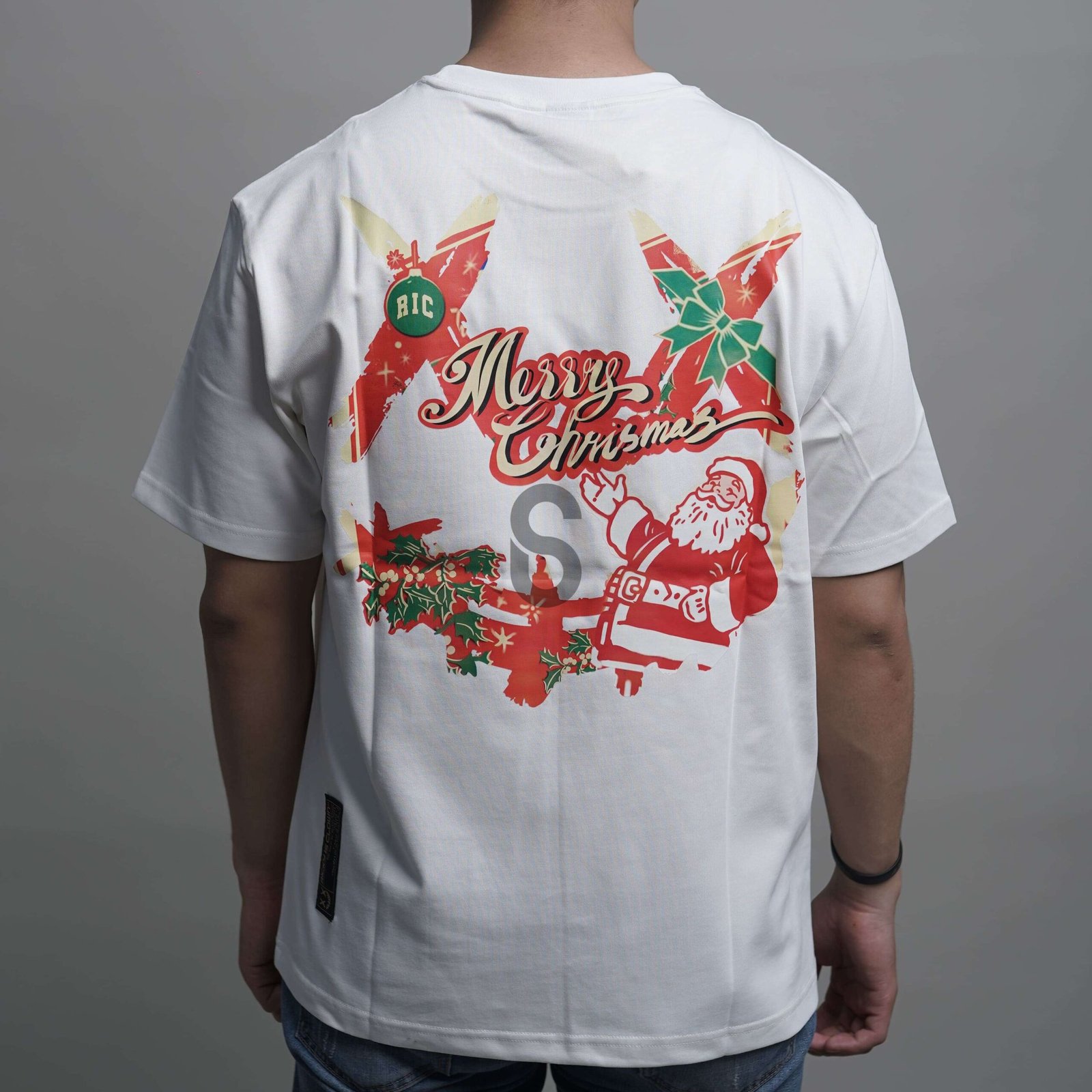 RIC Tee Christmas White