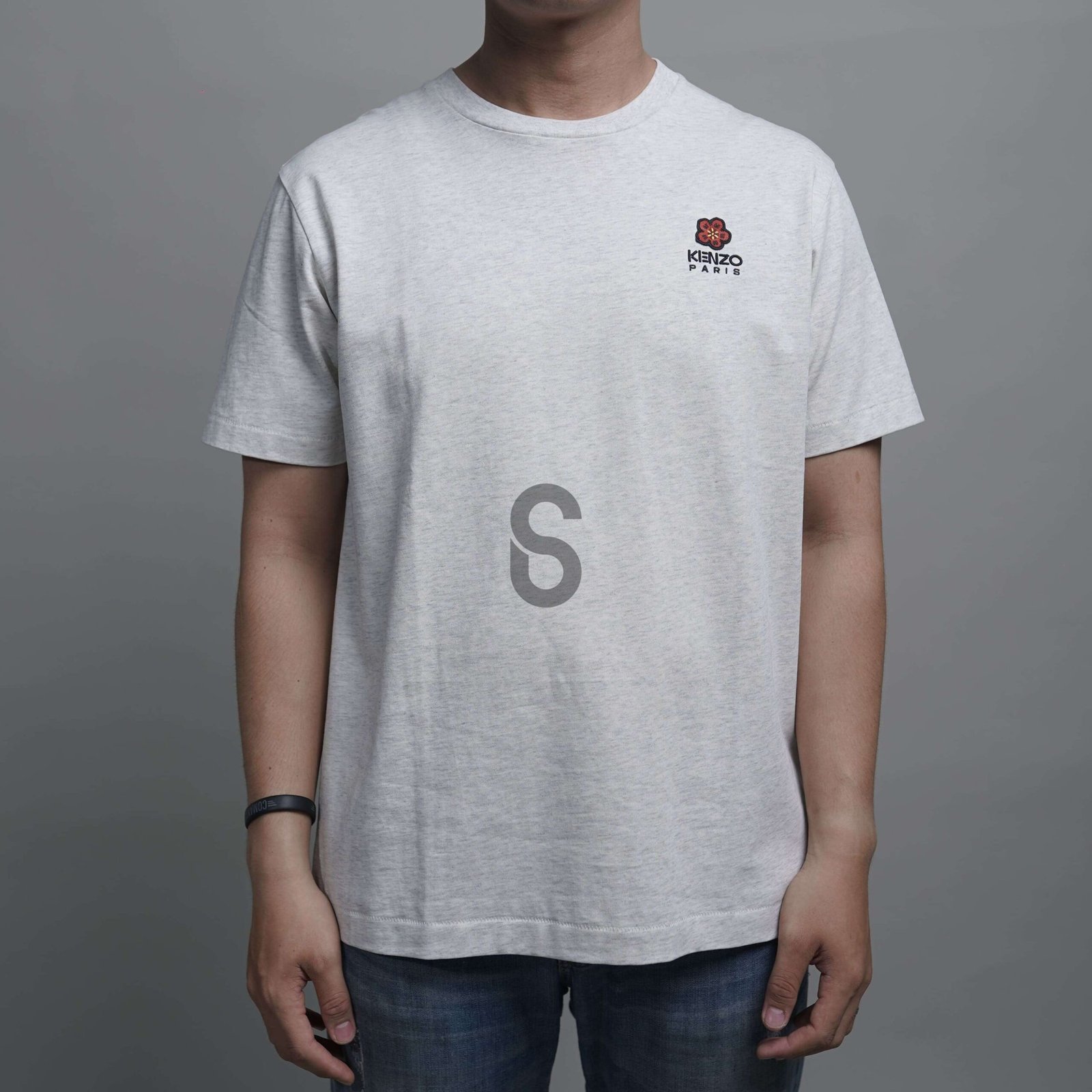 KENZO Tee Boke Flower Crest Oat