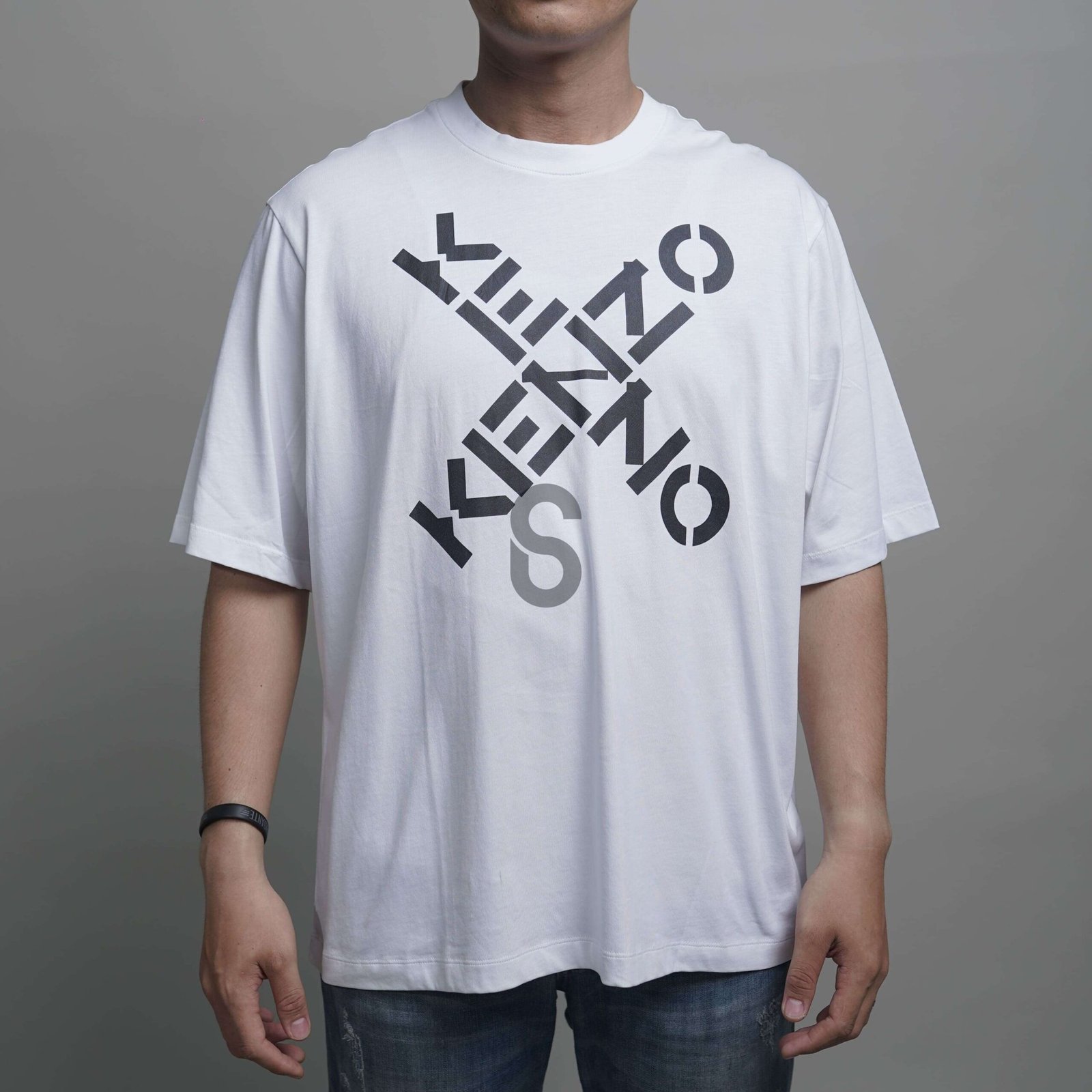 KENZO Tee Sport Big X White DLS