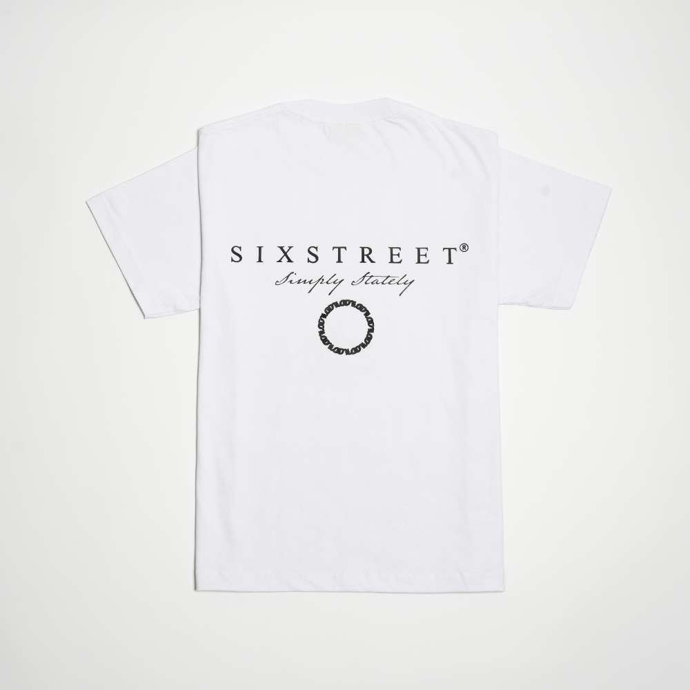 SIXSTREET Tee Simply Stately White