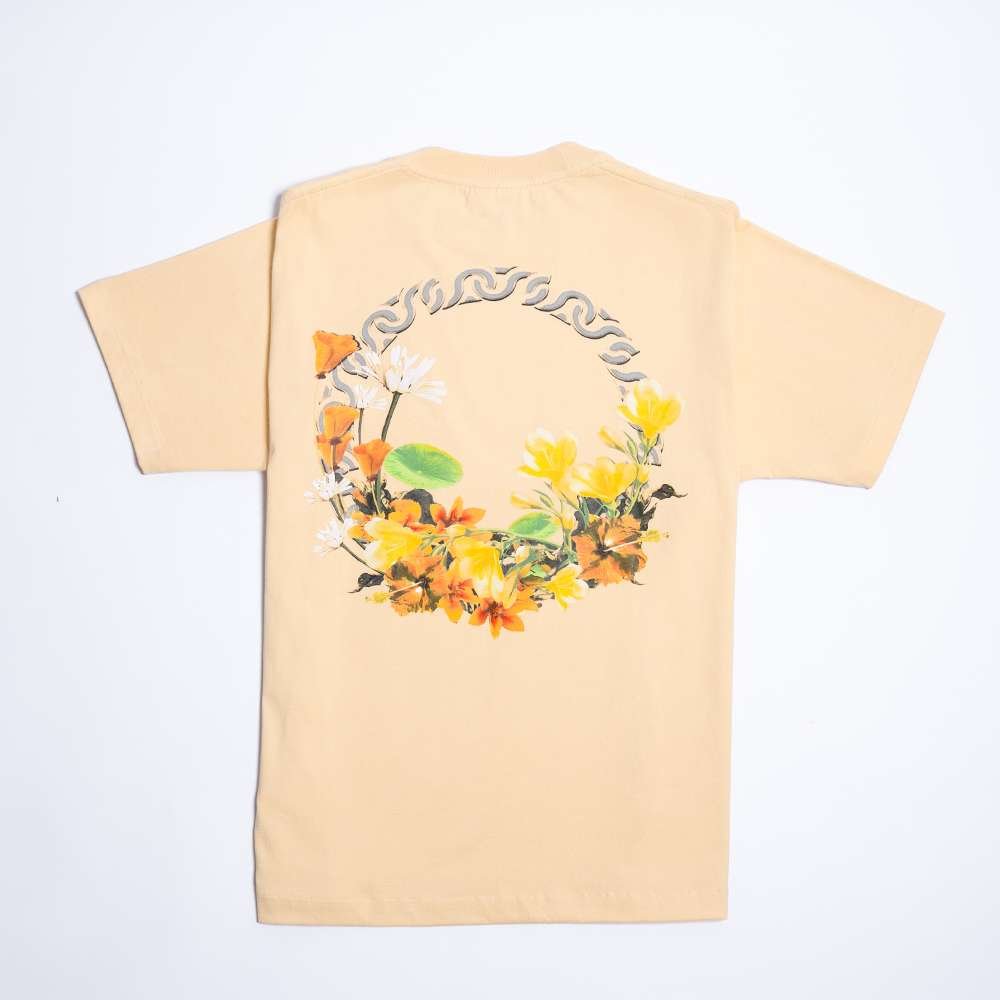 SIXSTREET Tee Let It Flow Cream