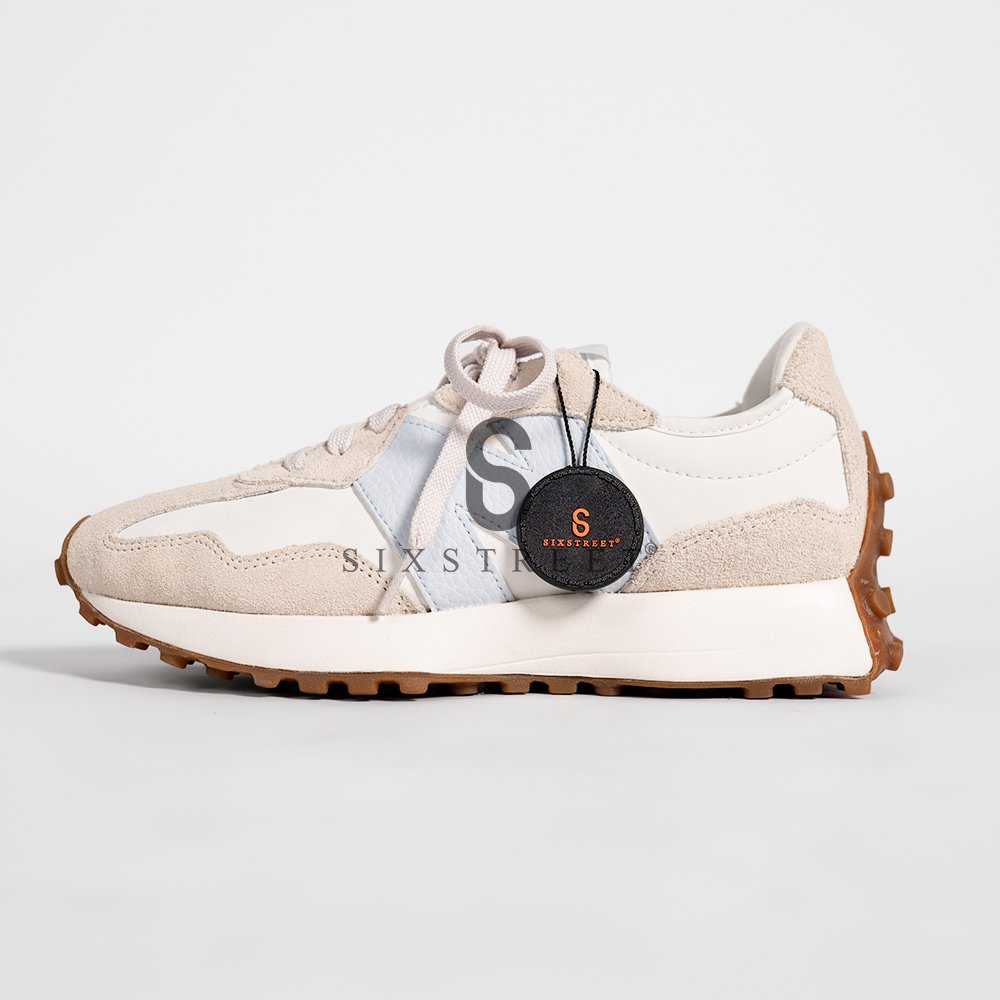 NEW BALANCE 327 White Beige Gum Blue WS327OT