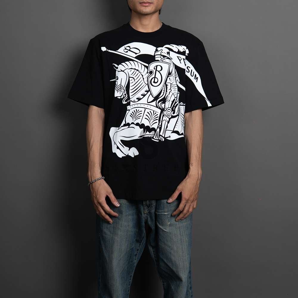 BURBERRY Tee EKD Cotton Black
