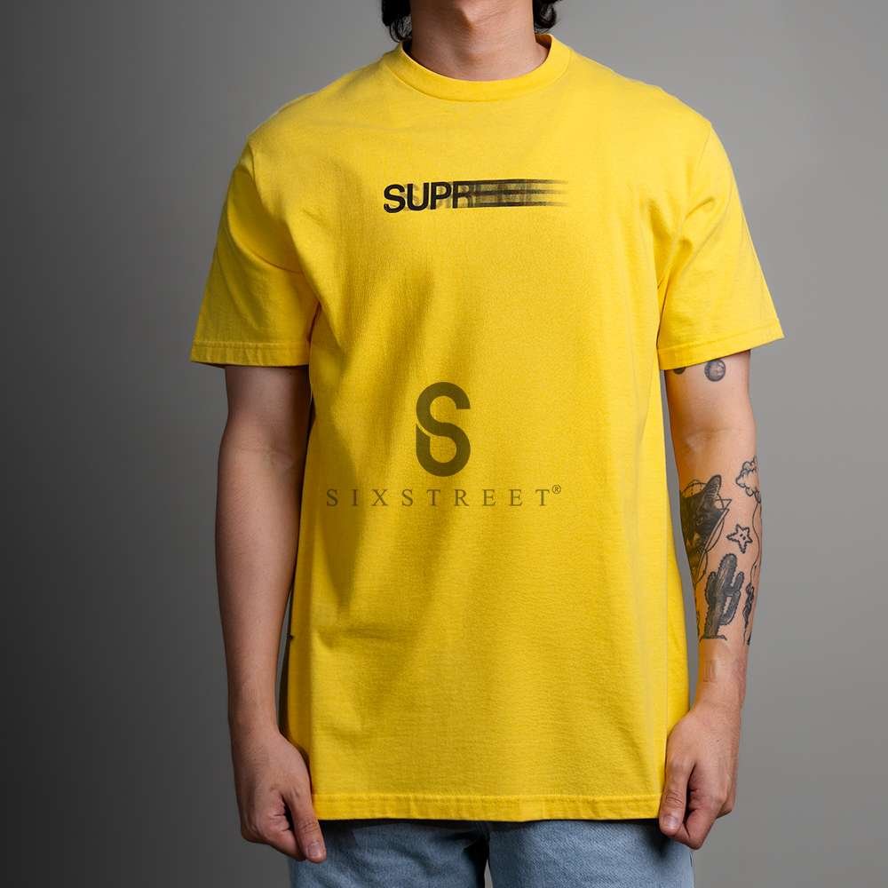 SUPREME Tee Motion Yellow