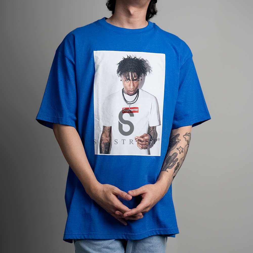 SUPREME Tee NBA Youngboy Royal Blue