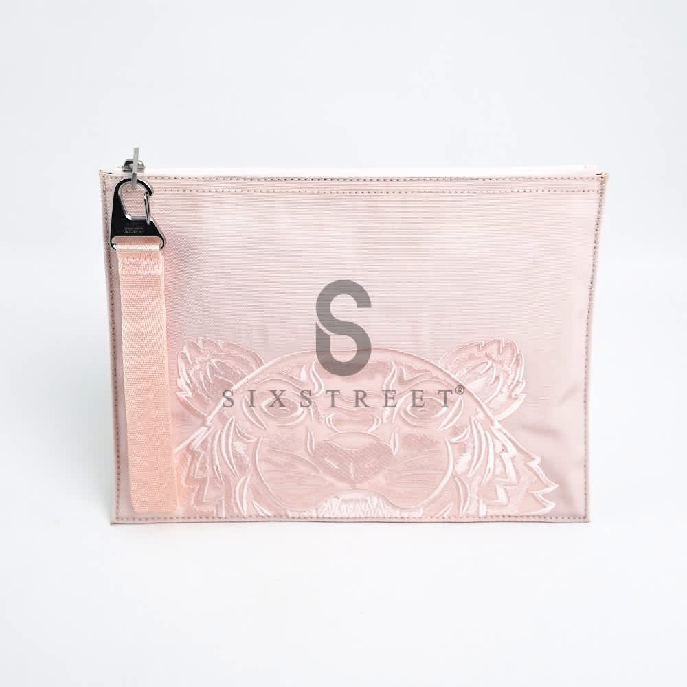 KENZO Pouch Large Kampus Tiger Pink