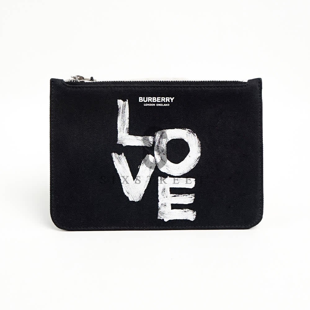 BURBERRY Small Pouch Phyllis Black