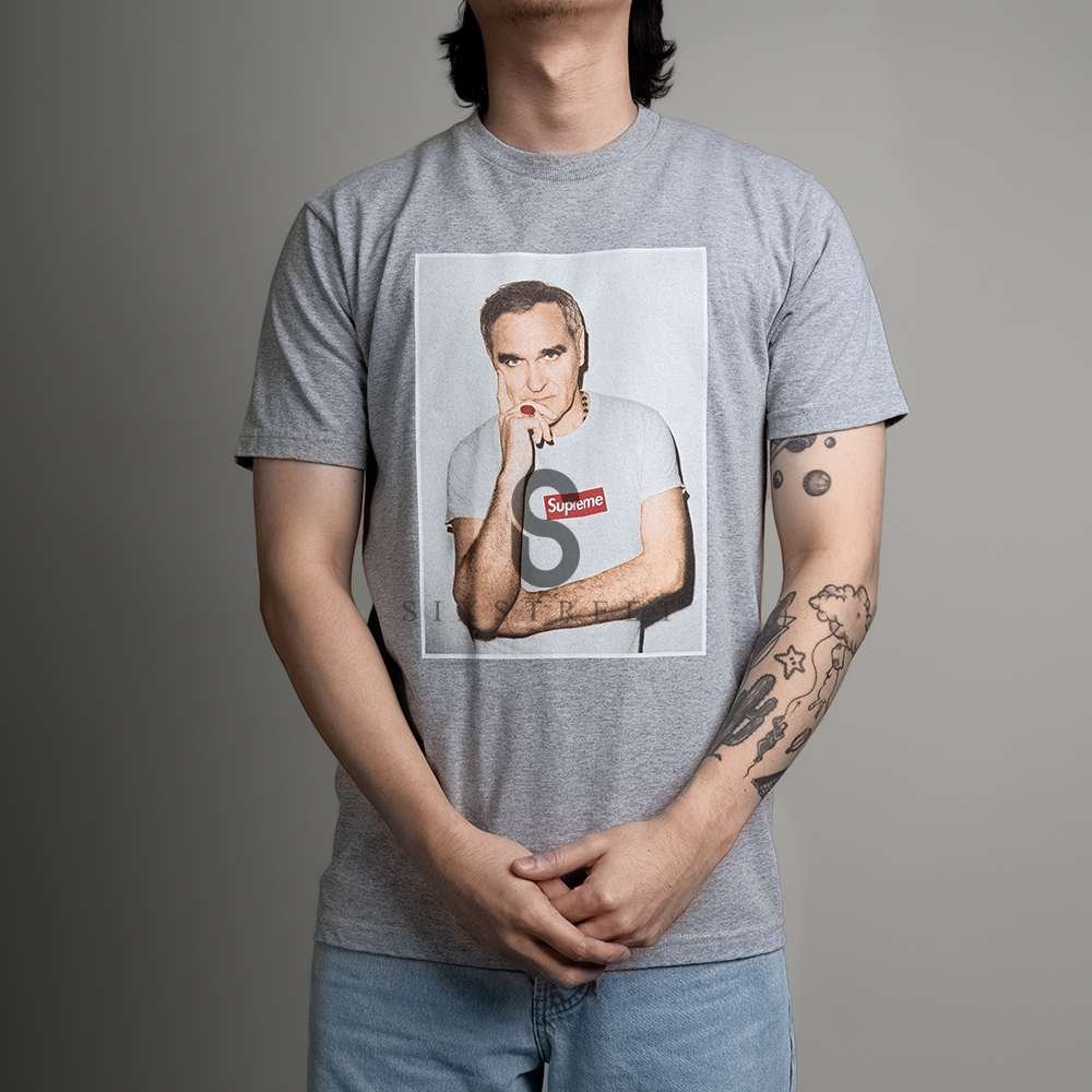 SUPREME Tee Morrissey Heather Grey