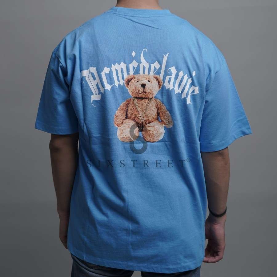 ADLV Tee Gold Chain Bear Doll Blue