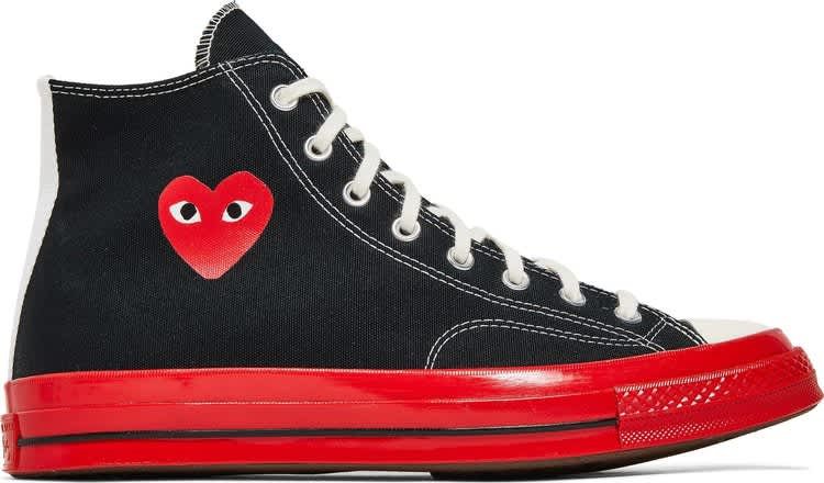 CONVERSE High Top CDG Black Red A01793C
