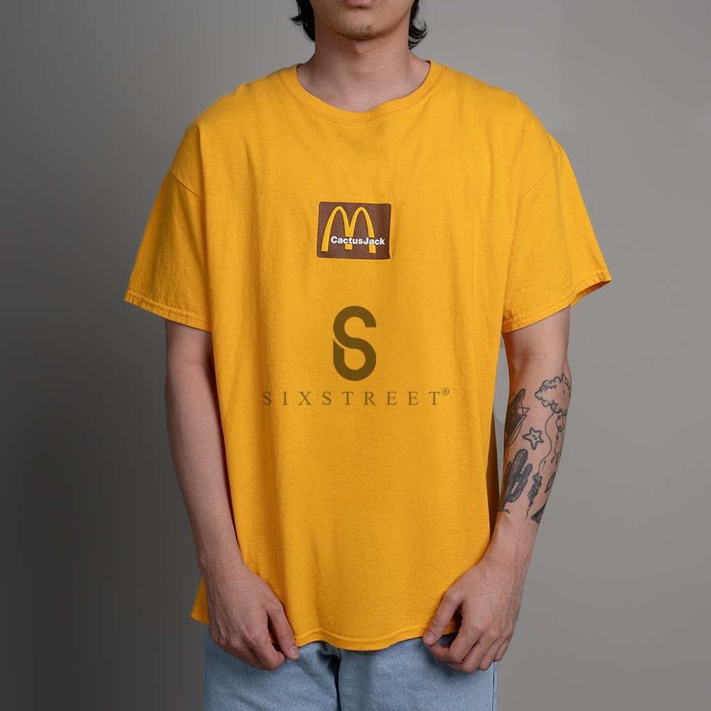 TRAVIS SCOTT Tee MCD Sesame IV Yellow