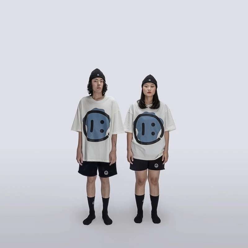 FAITH FADE Tee Big Pokey Broken White