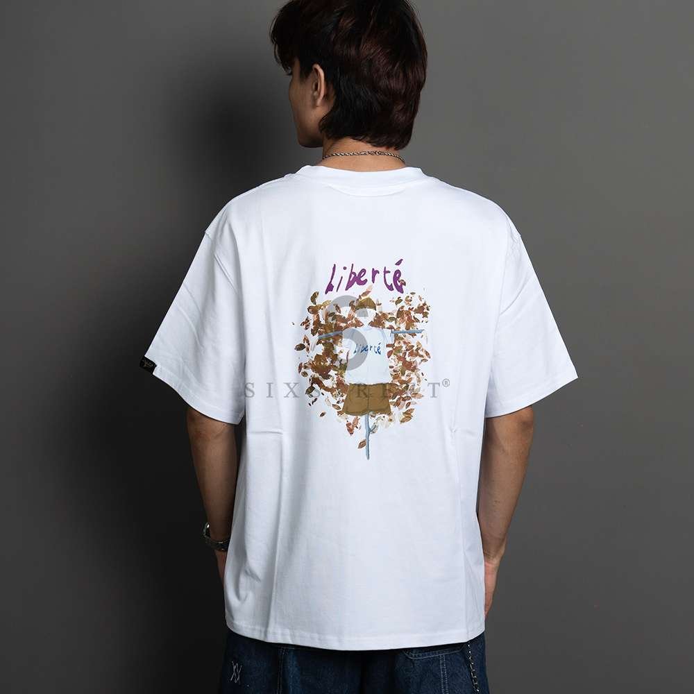 FIER DE MOI Tee Scarecrow White