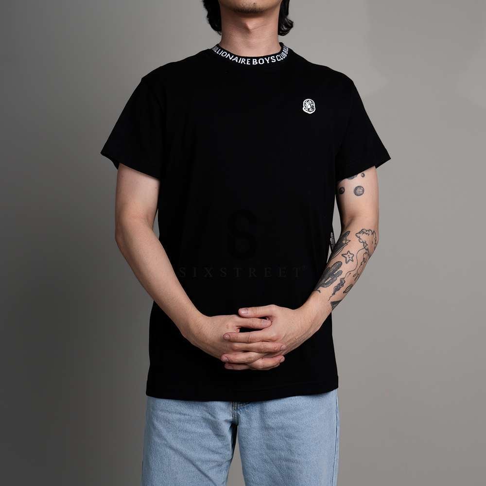 Billionaire Boys Club Tee BB Wrapped SS Knit Black