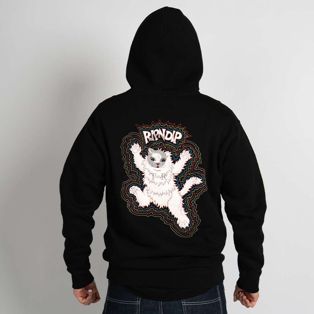 RIPNDIP Hoodie Big Pussy Energy Black
