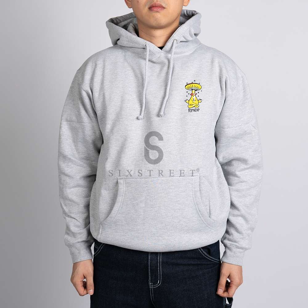 RIPNDIP Hoodie Know Ur Shrooms Ash Heather
