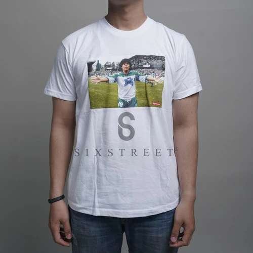 SUPREME Tee Maradona White