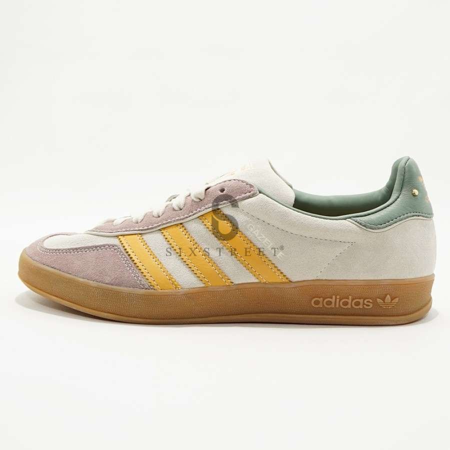 ADIDAS Gazelle Indoor Off White Preloved Yellow ID1007