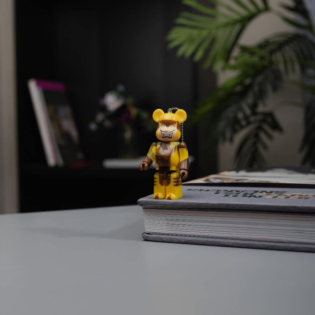 BEARBRICK Medicom #5 Sabertooth