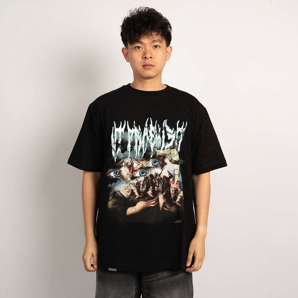 SIXSTREET Tee Ut Praemisit Black