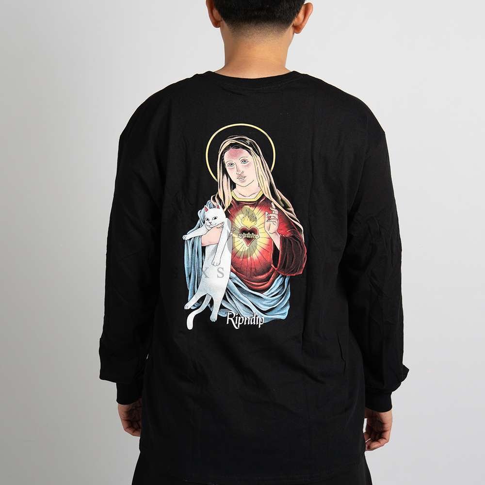 RIPNDIP L/S Mother Mary Black