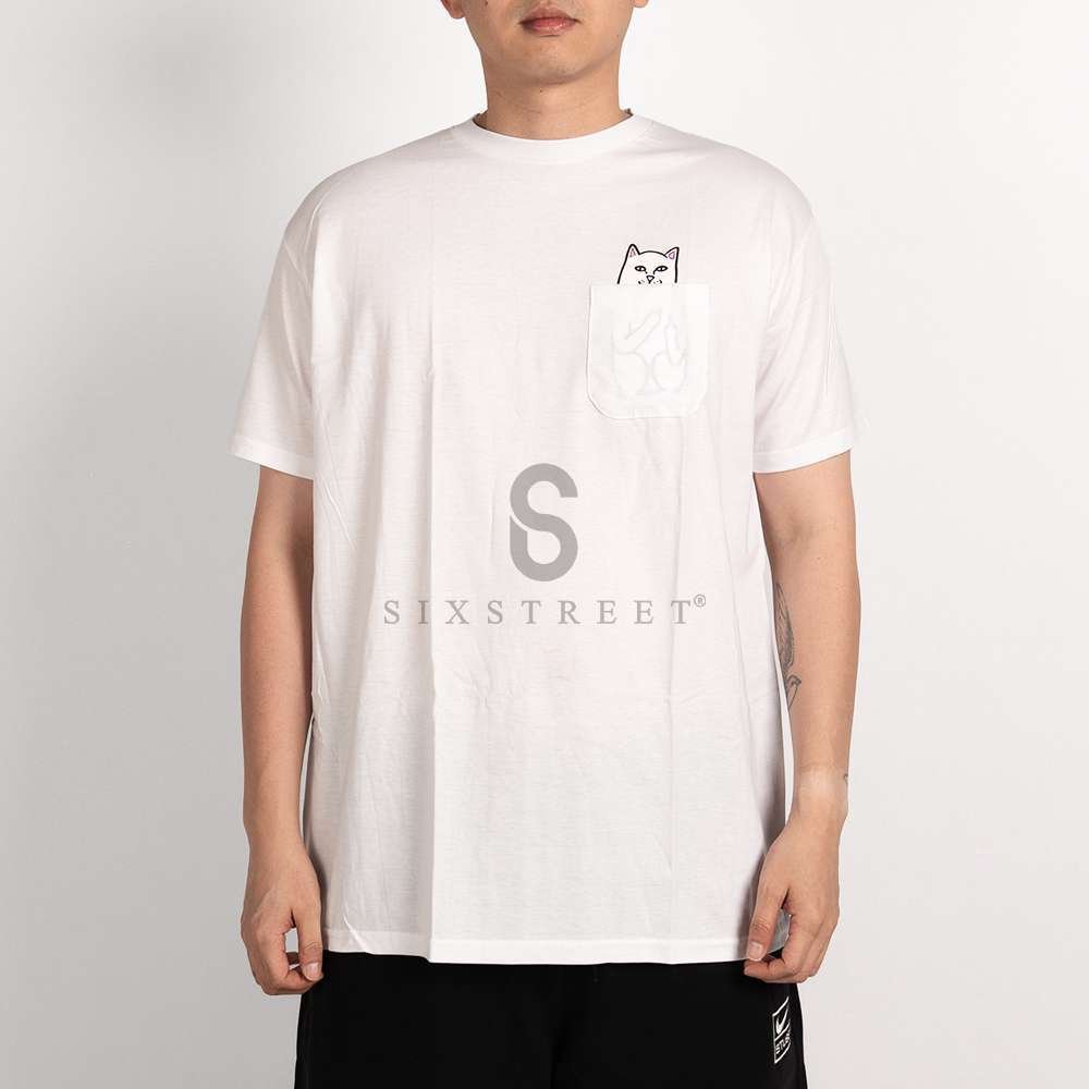 RIPNDIP Tee Nermal Pocket White