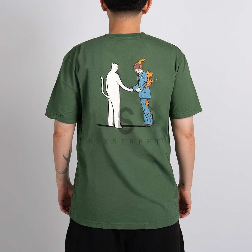 RIPNDIP Tee Burn Olive