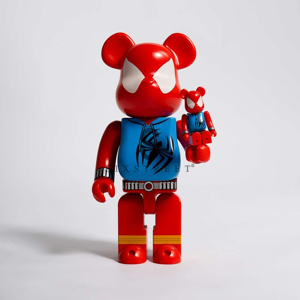 BEARBRICK 100% & 400% x Marvel Spiderman