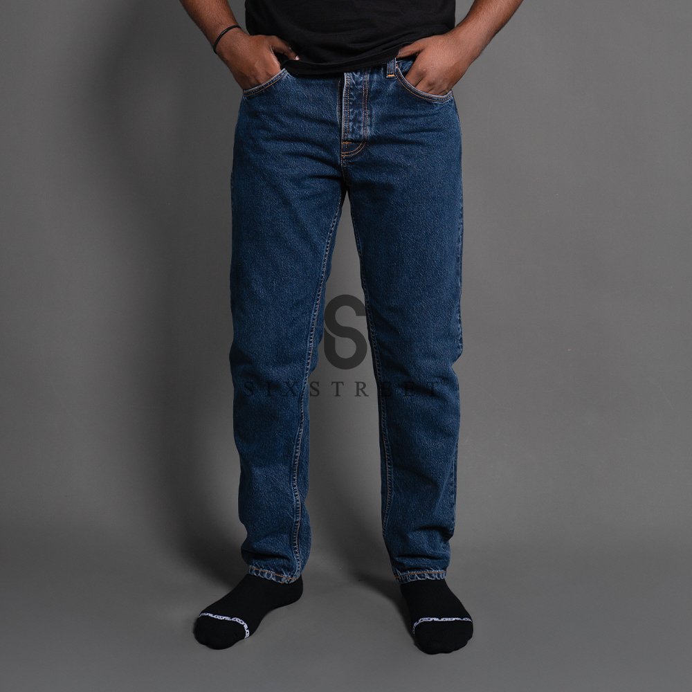 NUDIE Jeans Steady Eddie II Slim Fit Dark Blue