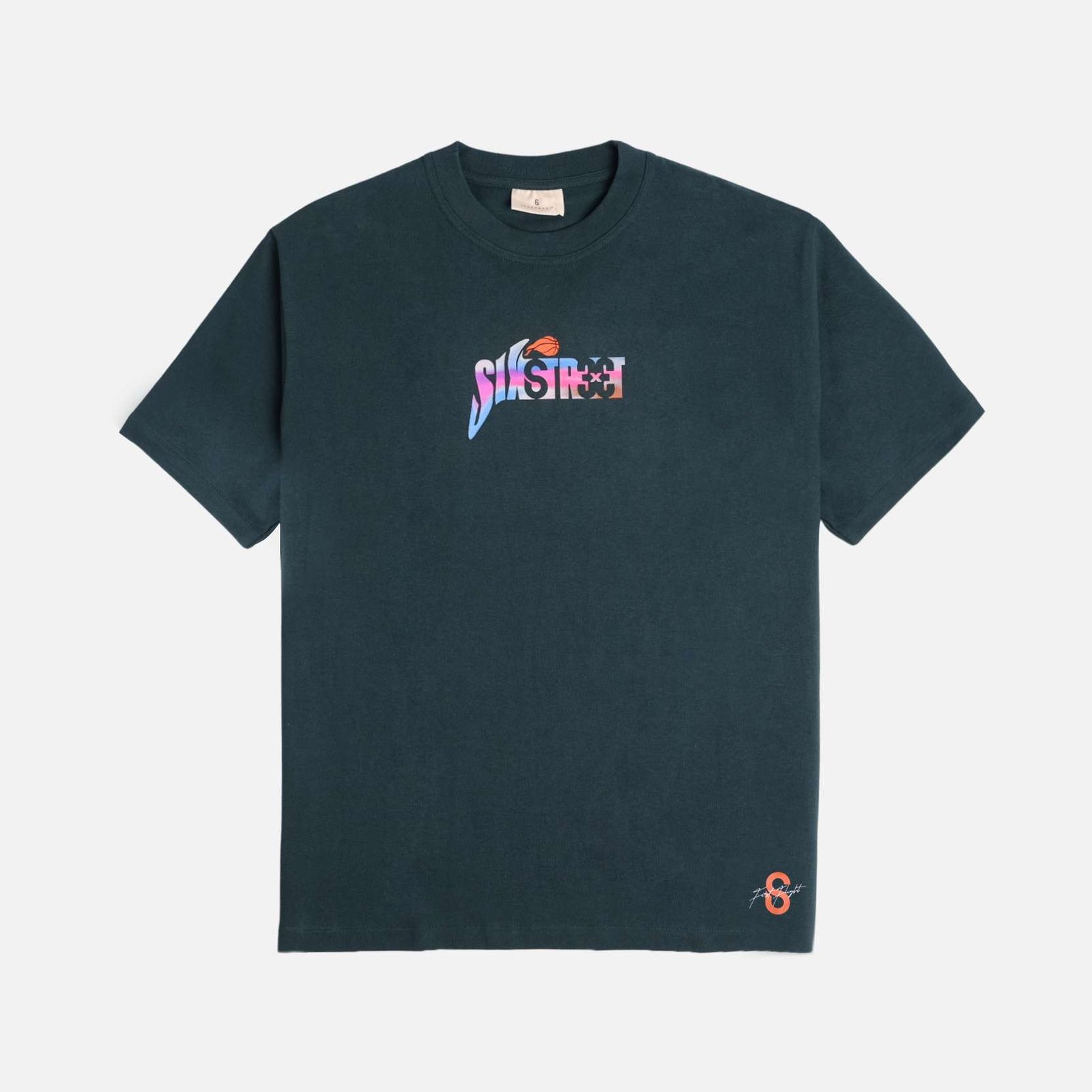 SIXSTREET Tee Jet Lag Green