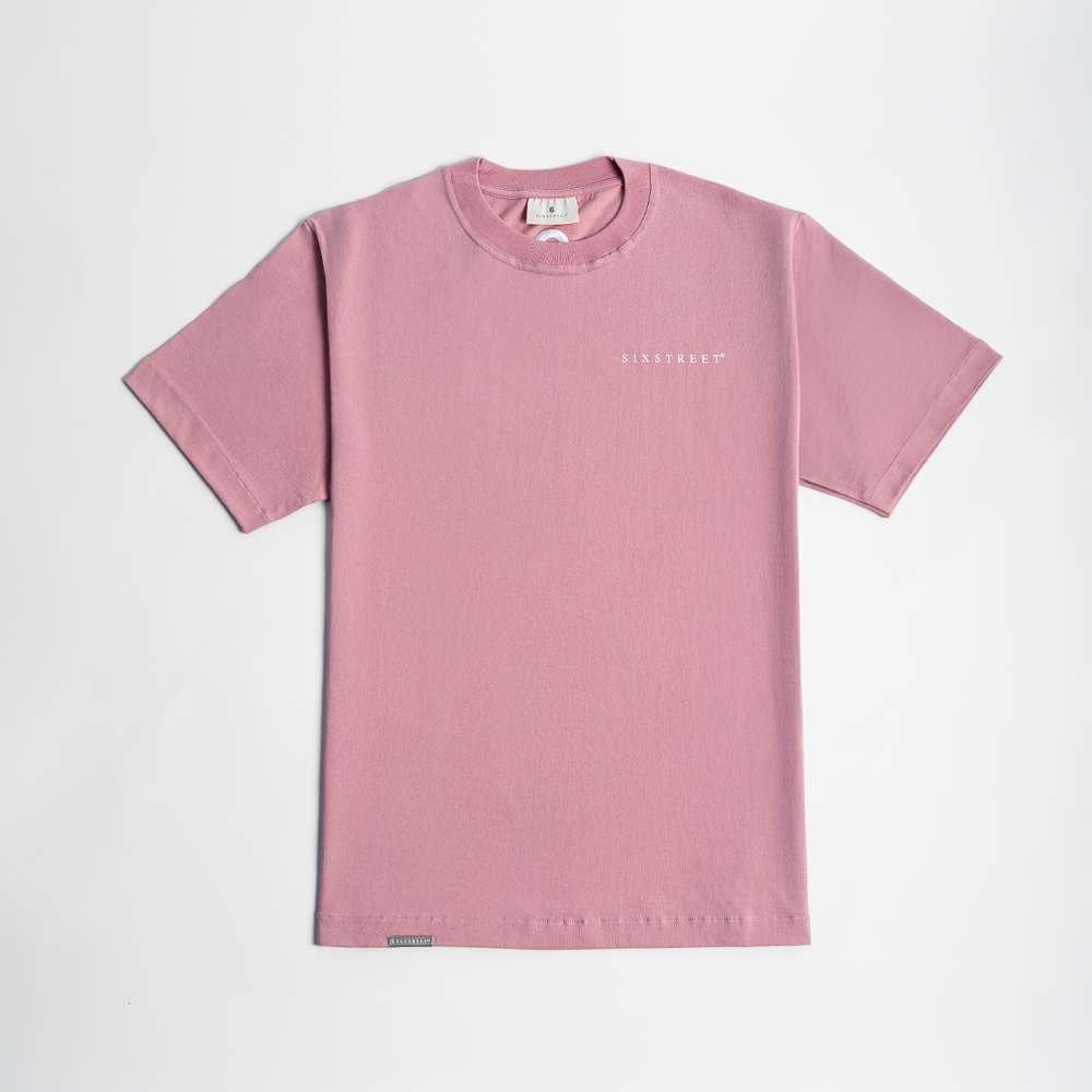 SIXSTREET Tee Classic Logo Candy Pink