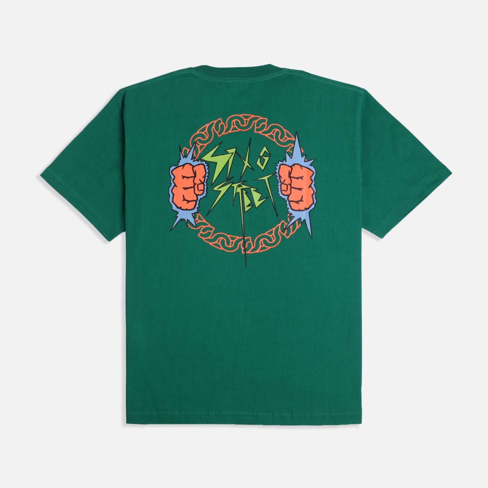 SIXSTREET Tee Keep Rollin Olive