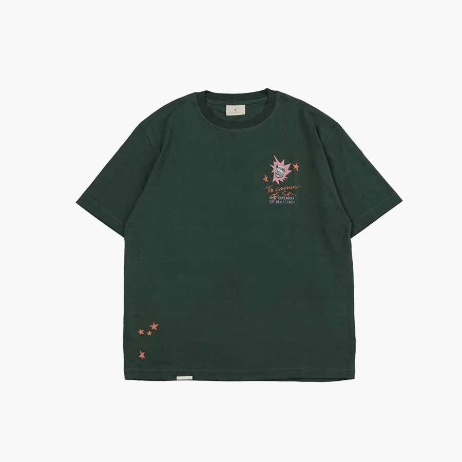 SIXSTREET Tee Cosmos Olive