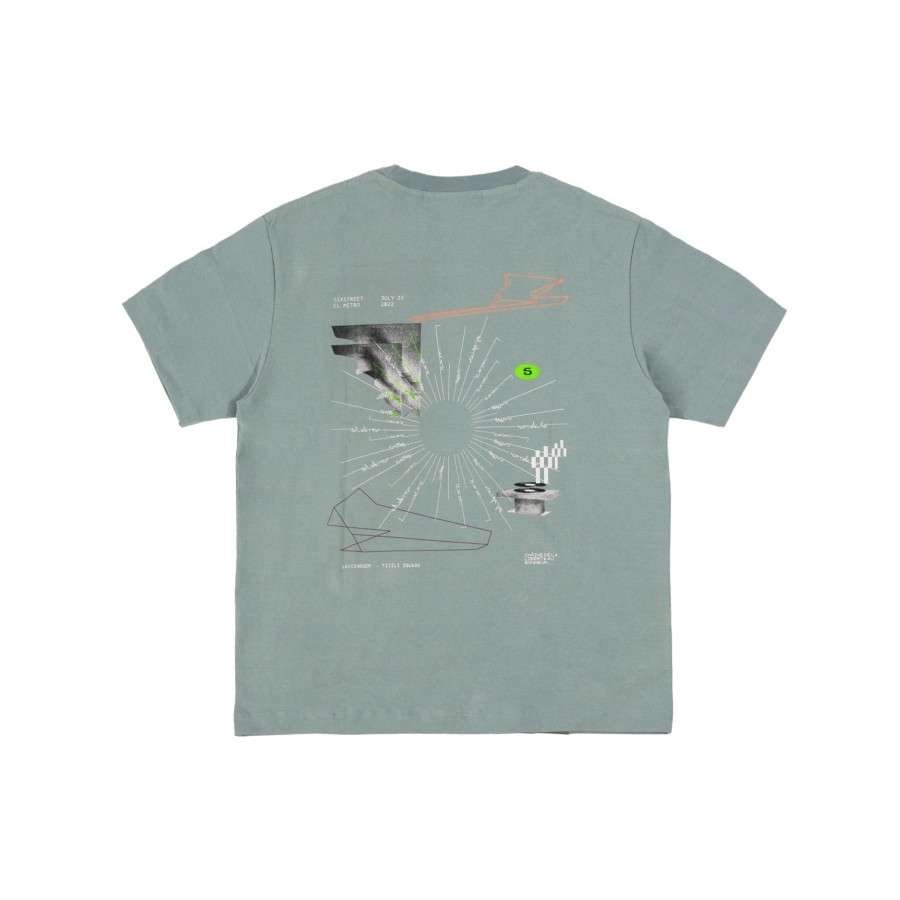 SIXSTREET Tee El Metro Green Sea