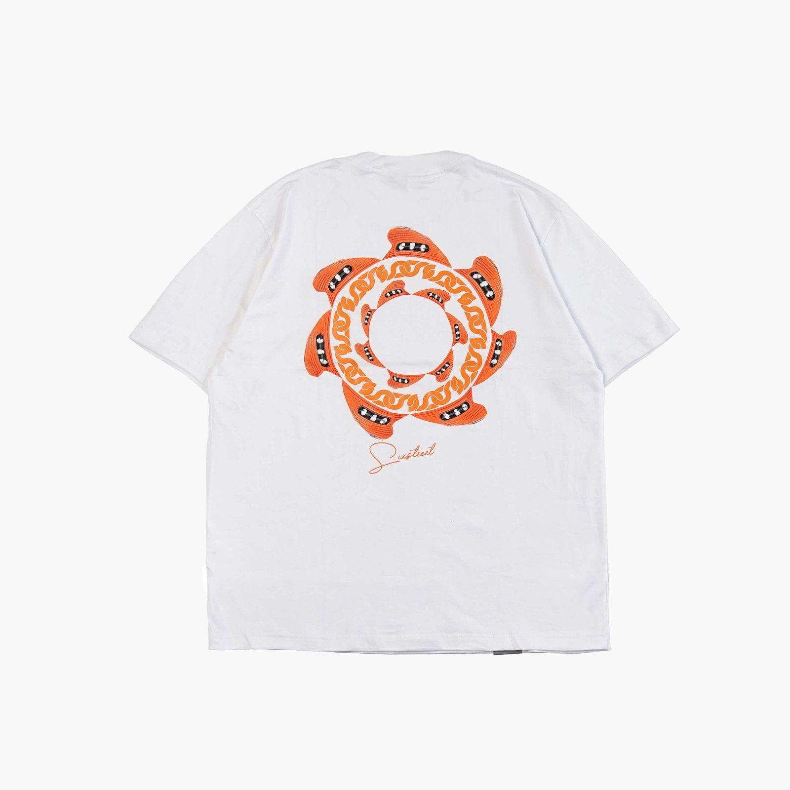 SIXSTREET Tee Air Six White