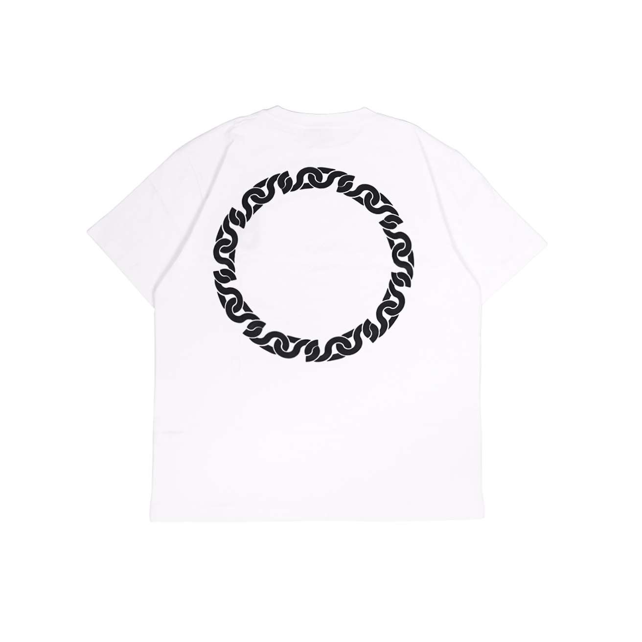 SIXSTREET Tee Big Chain White
