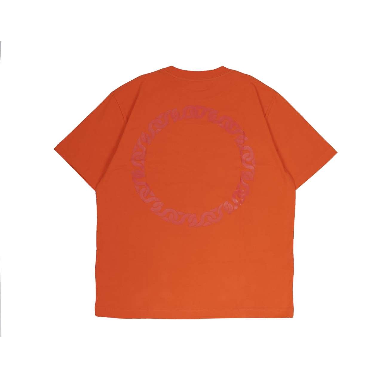 SIXSTREET Tee Big Chain Orange