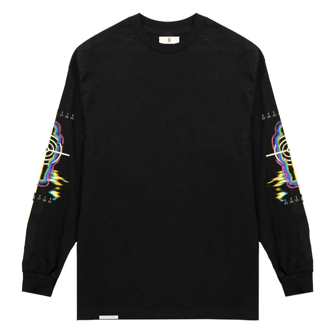 SIXSTREET L/S Deep Message Black