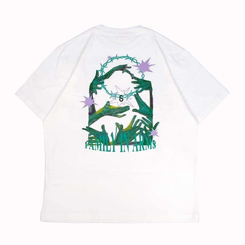 SIXSTREET Tee FAM White