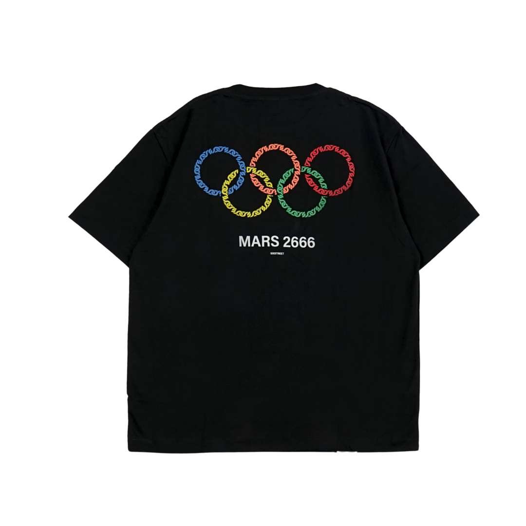 SIXSTREET Tee Olympic Black