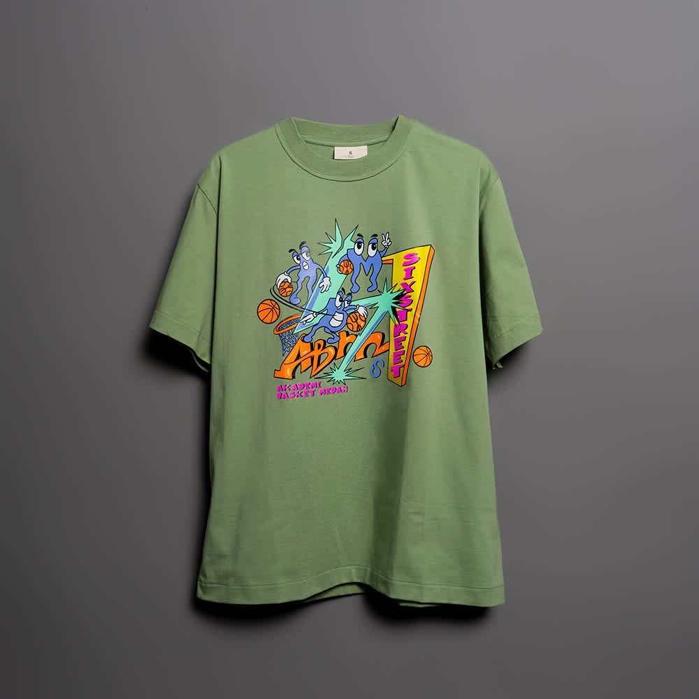 SIXSTREET Tee Pioneer x ABM Sage Green