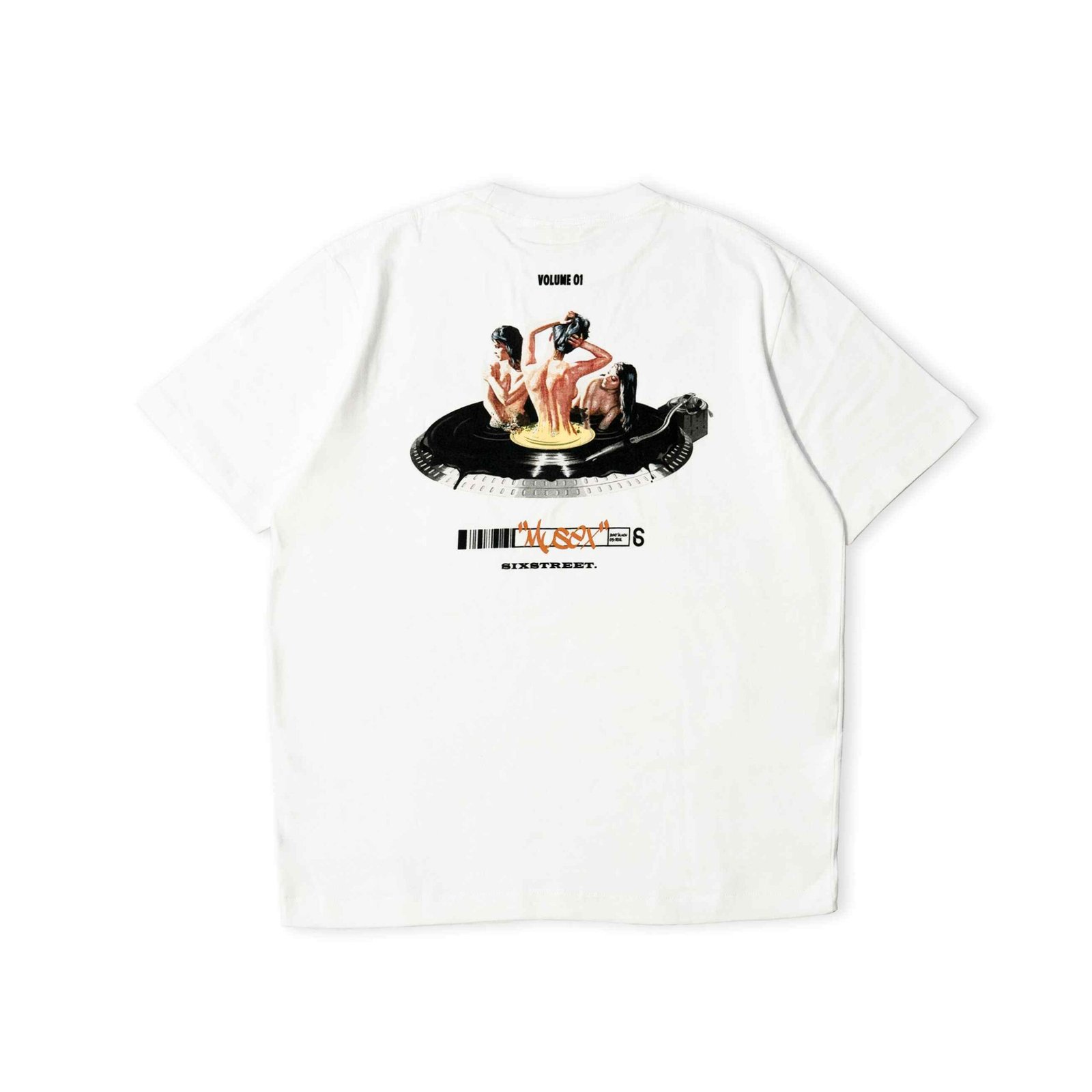 SIXSTREET Tee Musex White