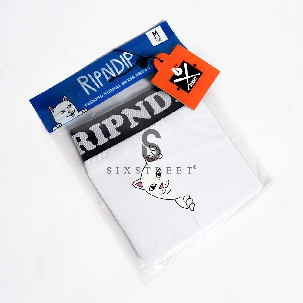 RIPNDIP Boxer Peek A Nerm White